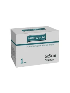 Пластырь Перевяз. Лейкопласт MASTER UNI 6х8см фикс.нетк.осн.сподуш.50 ш/уп