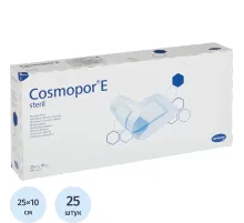 Повязка самоклеящ.стер п/операц. 25х10см25шт,COSMOPOR E9010360\901 023