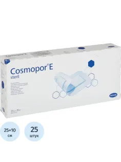 Повязка самоклеящ.стер п/операц. 25х10см25шт,COSMOPOR E9010360\901 023