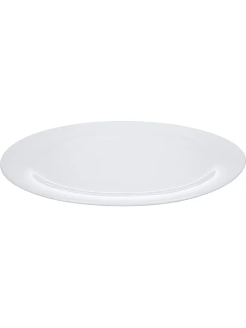 Блюдо овальное Chan Wave Classic, фарфор, белое, 300мм, фк0128