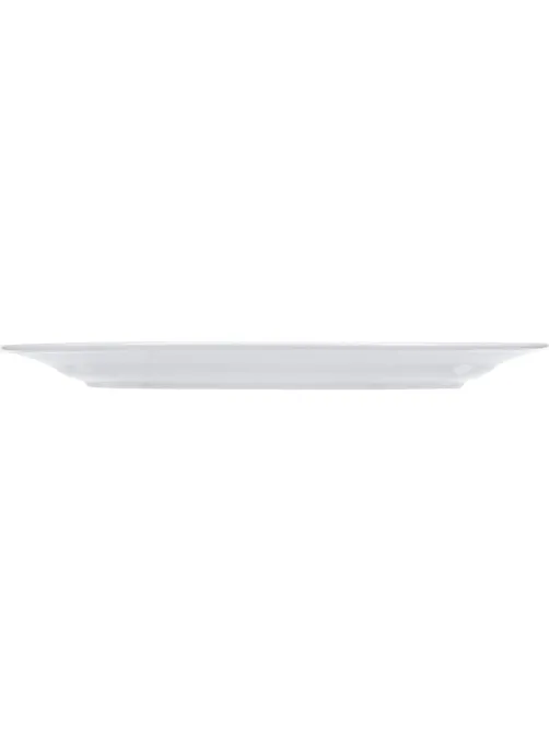 Блюдо овальное Chan Wave Classic, фарфор, белое, 300мм, фк0128