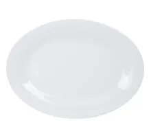 Блюдо овальное Chan Wave Classic, фарфор, белое, 300мм, фк0128