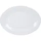 Блюдо овальное Chan Wave Classic, фарфор, белое, 300мм, фк0128