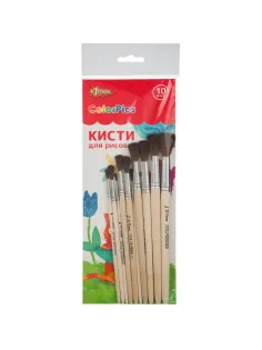 Кисть набор 10 шт. ColorPics пони круглая №1-№10