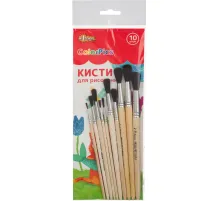 Кисть набор 10 шт. ColorPics белка круглая №1-№10