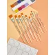 Кисть набор 10 шт. ColorPics синтетика №2,4,6,8,10,12,14,16,18,20