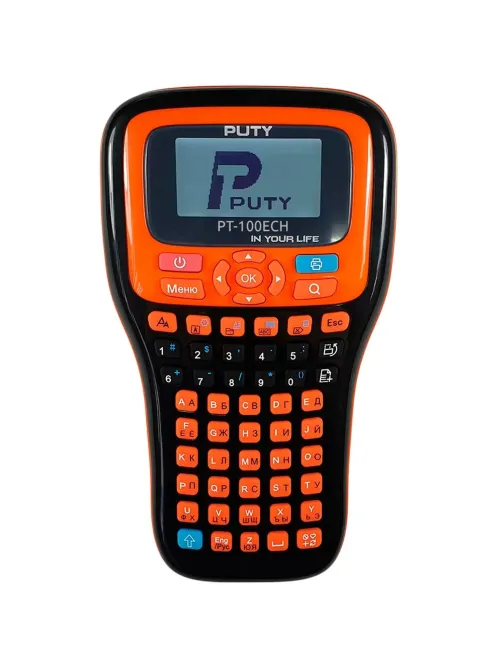 Этикет-принтер Puty PT-100ECH ручной рус/англ  (с чипом)