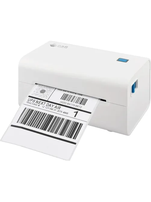 Этикет-принтер G&G GG-D420 203dpi 152мм/с/USB для печ.накл. белый
