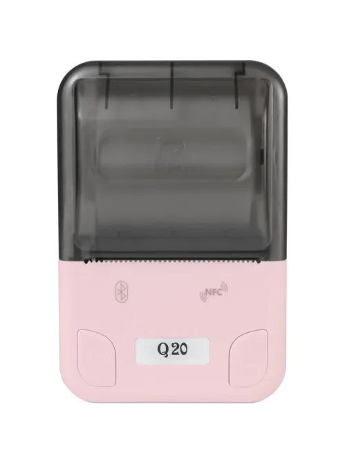 Этикет-принтер Puty Q20 переносной, розовый (Q20 pink)
