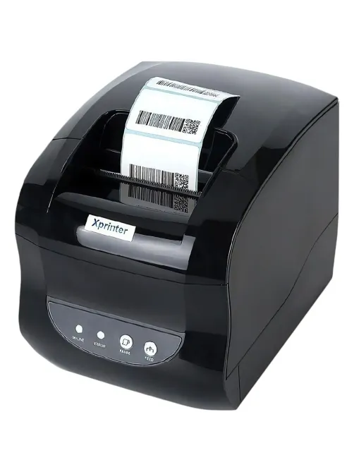 Этикет-принтер XPrinter XP 365B 203dpi, USB, Черный