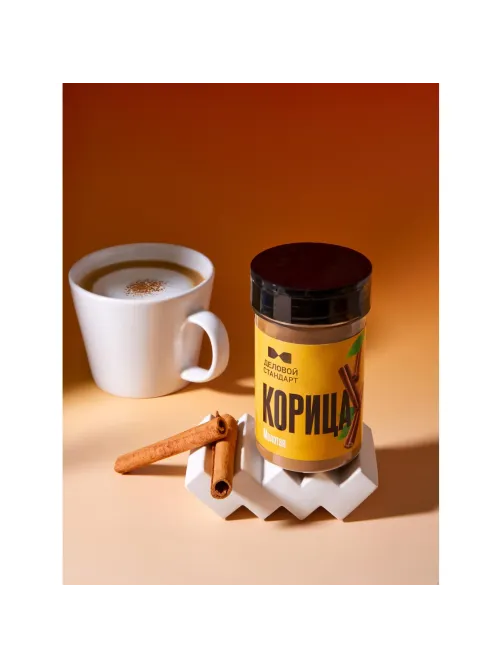 Корица молотая Деловой Стандарт, пэт, 90г