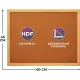 Доска HDF Attache Economy 45х60 деревян. рама