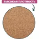 Доска пробковая 30х45см деревянная рама
