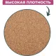 Доска пробковая 90х120 Attache деревянная рама