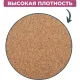 Доска пробковая 45х60 Attache деревянная рама