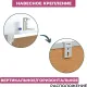 Доска пробковая Attache Iron 45х60 металл. рама