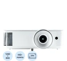 Проектор Exell EXD201W, 3800 lm, 1280x800, 30000:1, HDMI, VGA