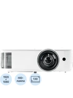 Проектор Exell EXD203STW, 3600 lm, 1280x800, 30000:1, HDMI, VGA