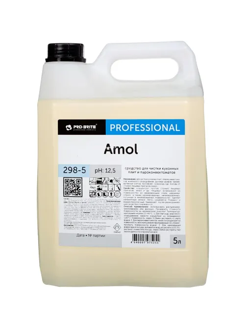 Профхим от пригаров щел д/чистки кух.плит-духовок-оборуд Pro-Brite/Amol,5л