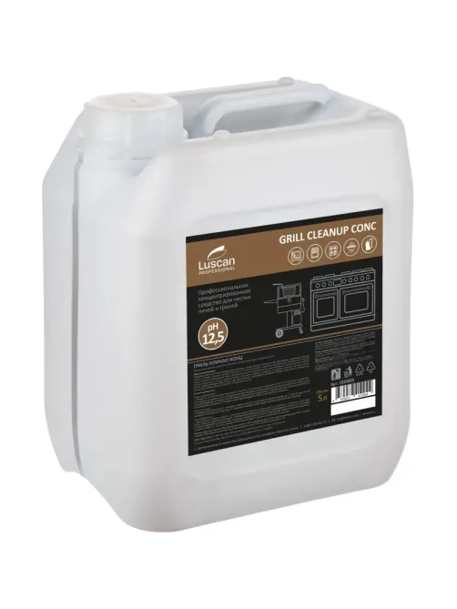 Профхим от пригаров щел д/чистки духовок Luscan Prof/Grill Cleanup Conc, 5л