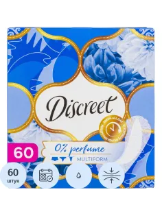 Прокладки гигиенические DISCREET Air Multiform Trio, 60шт/уп