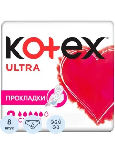 Прокладки женские гигиенические Kotex Ультра Сетч Super 8шт/уп