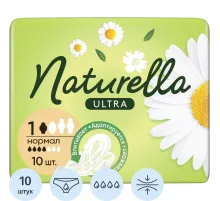 Прокладки женские гигиенические NATURELLA прокладки Ultra 10шт/уп
