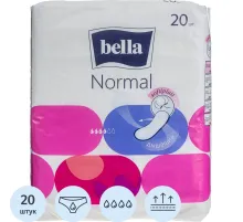 Прокладки женские гигиенические bella Normal, 20 шт./уп.