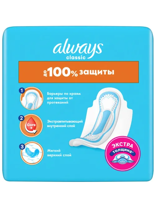 Прокладки ALWAYS  Клас 10шт НормПрК