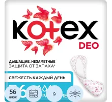 Прокладки ежедневные KOTEX   Ультратонкие Део 56шт/уп 9426104