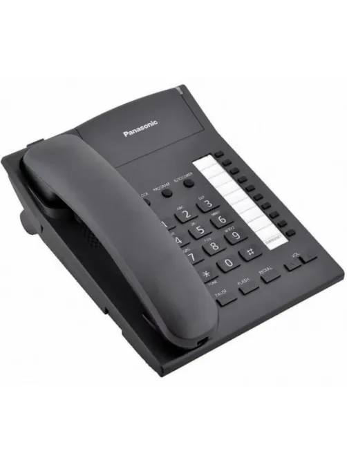 Телефон проводной Panasonic KX-TS2382RUB чер(KX-TS2382RUB)