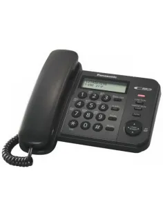 Телефон проводной Panasonic KX-TS2356RUB черный