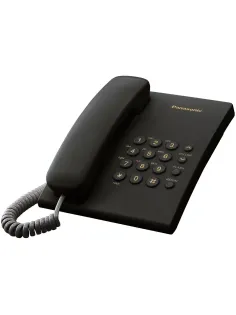 Телефон проводной Panasonic KX-TS2350RUB черный