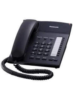 Телефон проводной Panasonic KX-TS2382RUB чер(KX-TS2382RUB)