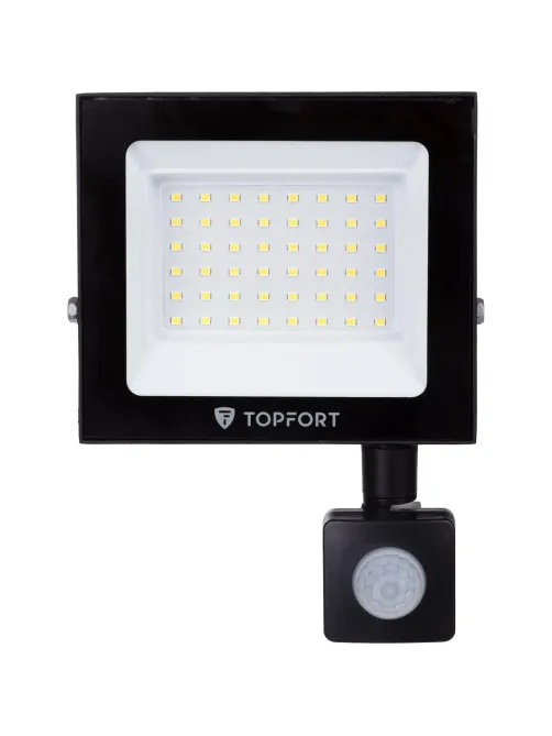 Прожектор светодиодный Topfort LED FL MS 50W 6500K 4250Л c датчик. движения