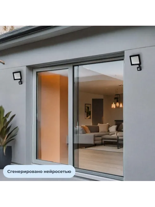 Прожектор светодиодный Topfort LED FL MS 50W 6500K 4250Л c датчик. движения