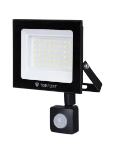Прожектор светодиодный Topfort LED FL MS 50W 6500K 4250Л c датчик. движения