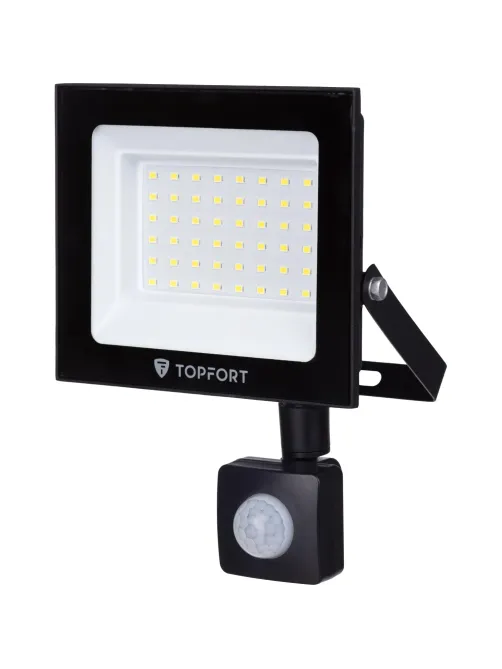 Прожектор светодиодный Topfort LED FL MS 50W 6500K 4250Л c датчик. движения