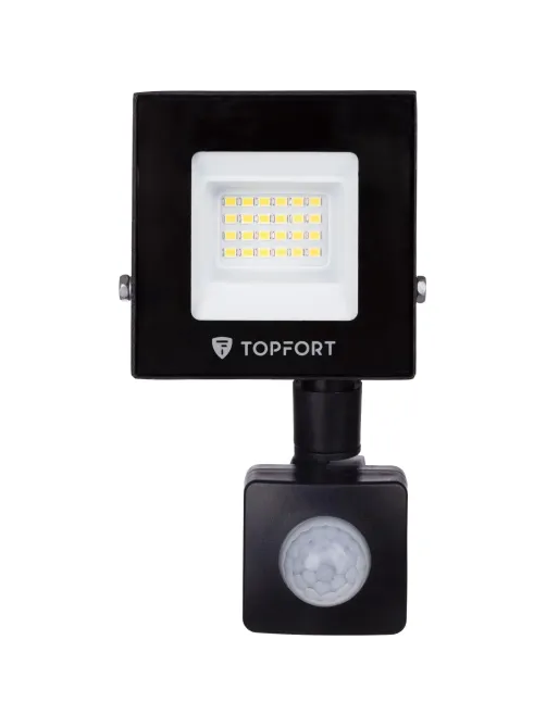 Прожектор светодиодный Topfort LED FL MS 20W 6500K 1700Л c датчик. движения