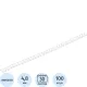 Пружины для переплета металлические Promega office 4,8мм белые 100шт/уп.