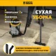 Пылесос строительный SVC15, 1200 Вт, бак 15 л, шланг 2 м Denzel