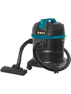 Пылесос строительный BORT BSS-1220 BLACK, 20 л (93412598)