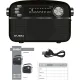 Радиоприемник Sven SRP-505, 3Вт, Bluetooth, FM/AM/SW/USB/microSD/AUX, аккум