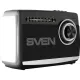 Радиоприемник Sven SRP-155, чёрный, BT/FM/AM/SW/USB/microSD, фонарь, аккум
