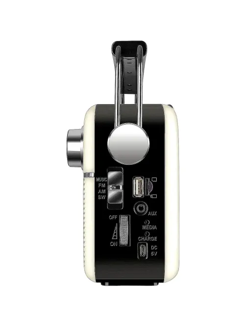 Радиоприемник SVEN SRP-505, белый, 3 Вт (RMS), Bluetooth, FM/AM/SW, USB