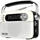 Радиоприемник SVEN SRP-505, белый, 3 Вт (RMS), Bluetooth, FM/AM/SW, USB