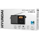 Радиоприемник Hyundai H-PSR115 черный USB microSD