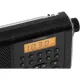 Радиоприемник Hyundai H-PSR115 черный USB microSD