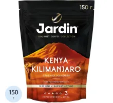 Кофе Jardin Кения Килиманджаро растворимый, пакет 150 г.