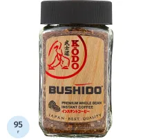 Кофе BUSHIDO Kodo растворимый,95г стекло
